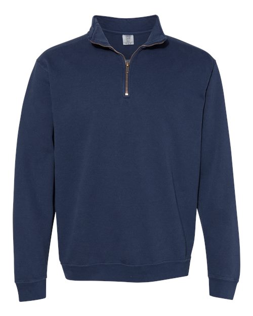 1580 Unisex Garment-Dyed Quarter-Zip Sweatshirt