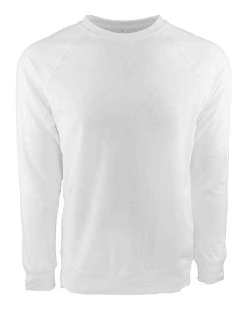 9000 Unisex Laguna Raglan Crewneck Sweatshirt
