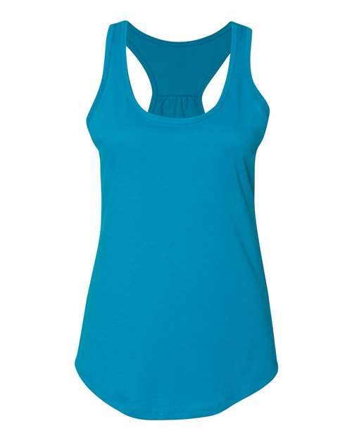 6338 Women's Gathered Racerback Tank