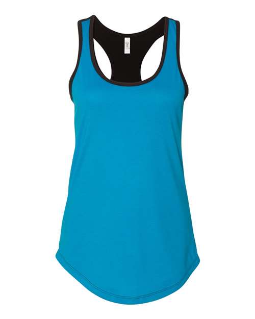 1534 Women’s Ideal Colorblocked Racerback Tank