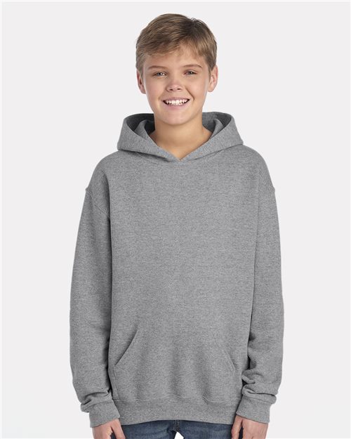 996YR Youth NuBlend® Hooded Sweatshirt