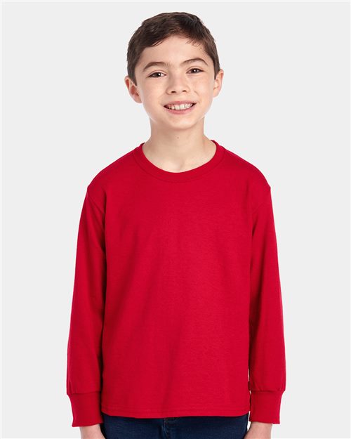 29BLR Youth Dri-Power® Long Sleeve 50/50 T-Shirt