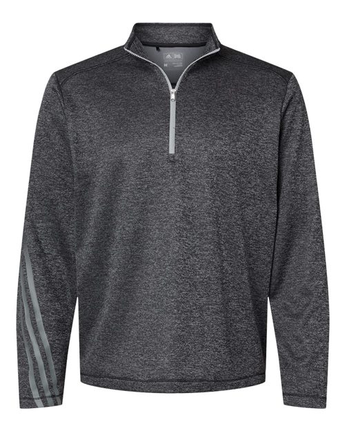 A284 Men's Brushed Terry Heathered Quarter-Zip Pullover