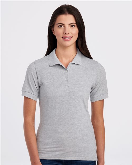 443W Women's 100% Ring-Spun Cotton Piqué Polo