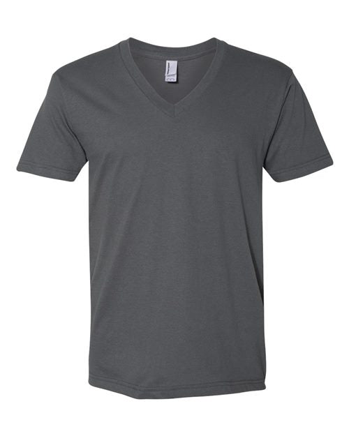 2456W Unisex Fine Jersey V-Neck Tee