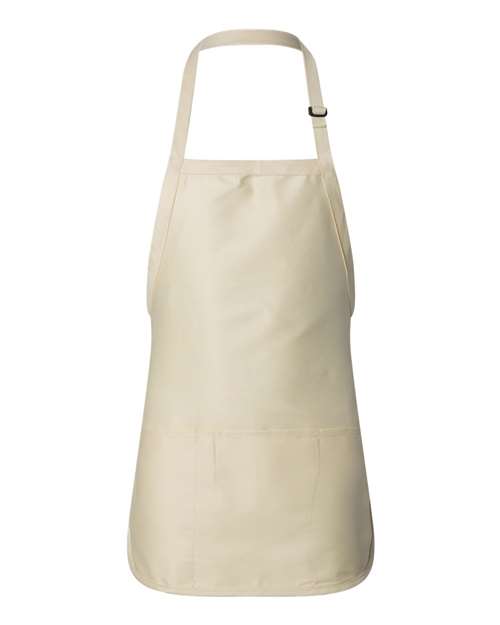 Q4250 Full-Length Apron with Pouch Pocket