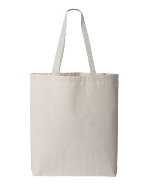 Q4400 11L Canvas Tote with Contrast-Color Handles
