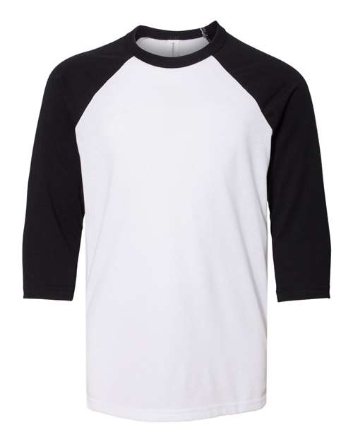 3200Y Youth Three-Quarter Sleeve Baseball Tee