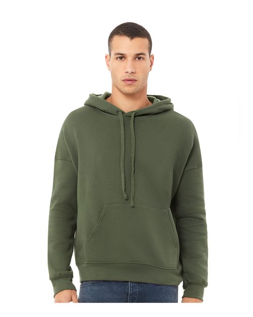 3729 Unisex Sponge Fleece Drop Shoulder Hoodie Sweatshirt