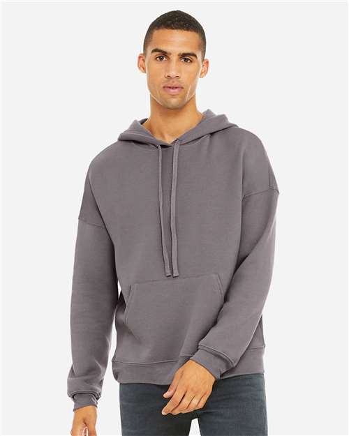 3729 Unisex Sponge Fleece Drop Shoulder Hoodie Sweatshirt