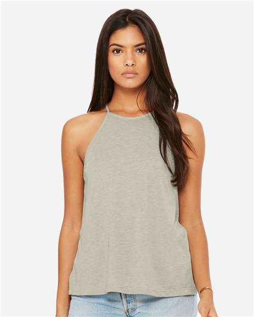 8809 Women's Flowy High-Neck Tank