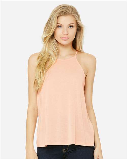 8809 Women's Flowy High-Neck Tank
