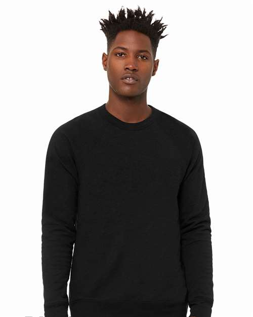 3901 Unisex Sponge Fleece Raglan Crewneck Sweatshirt