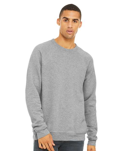 3901 Unisex Sponge Fleece Raglan Crewneck Sweatshirt