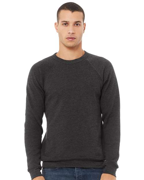 3901 Unisex Sponge Fleece Raglan Crewneck Sweatshirt