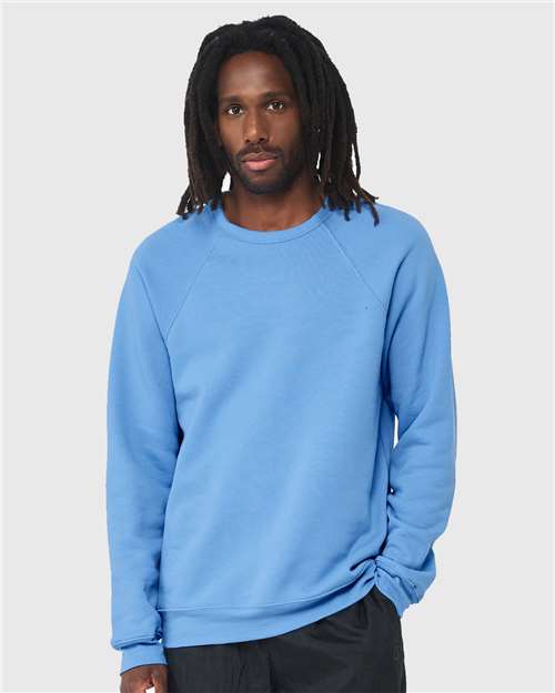 3901 Unisex Sponge Fleece Raglan Crewneck Sweatshirt