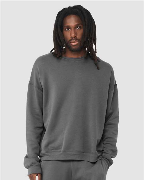 3945 Unisex Sponge Fleece Drop Shoulder Crewneck Sweatshirt