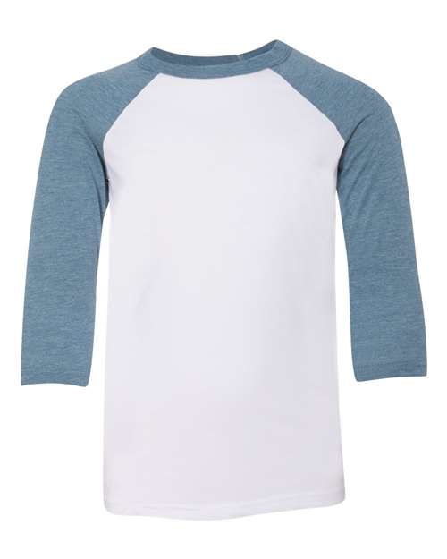3200Y Youth Three-Quarter Sleeve Baseball Tee
