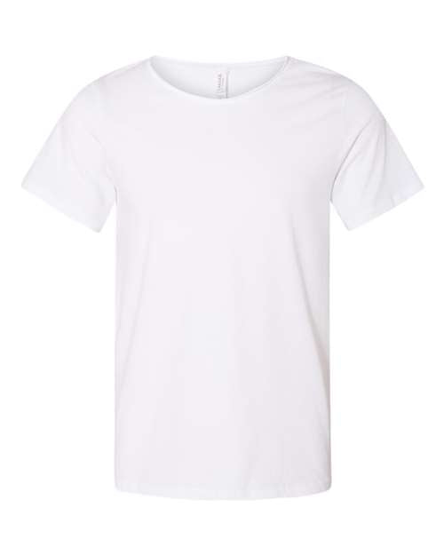 3014 Unisex Raw Neck Tee