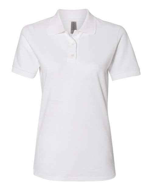 443W Women's 100% Ring-Spun Cotton Piqué Polo