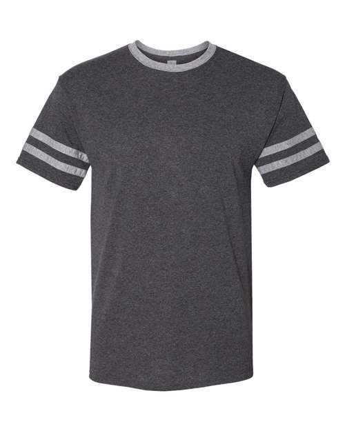602MR Unisex Triblend Varsity Ringer T-Shirt
