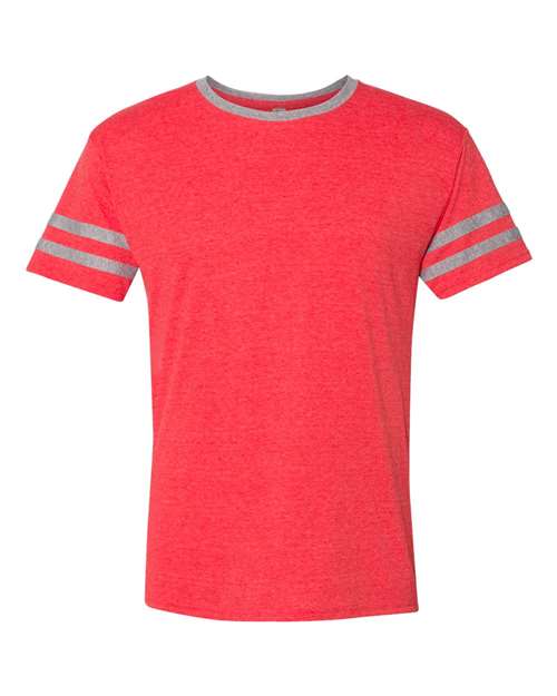 602MR Unisex Triblend Varsity Ringer T-Shirt