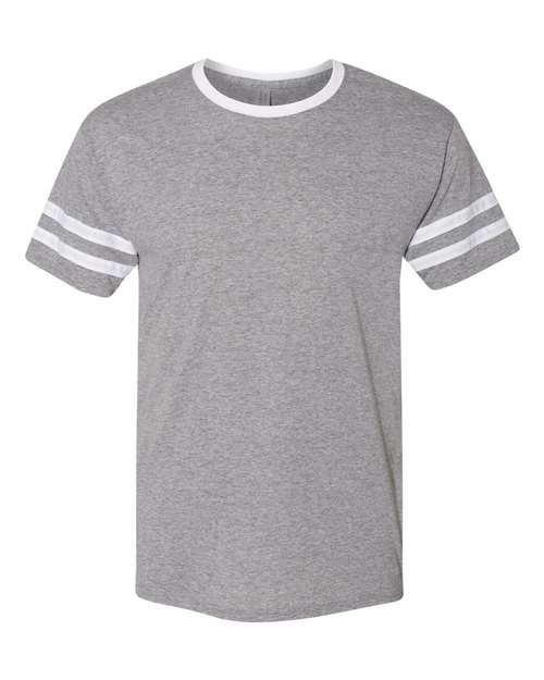 602MR Unisex Triblend Varsity Ringer T-Shirt