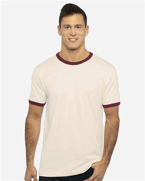 3604 Unisex Cotton Ringer T-Shirt