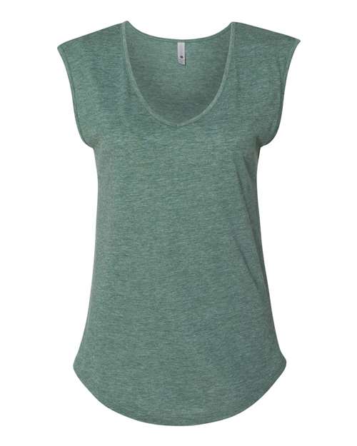 5040 Women's Festival Sleeveless Deep V-Neck T-Shirt