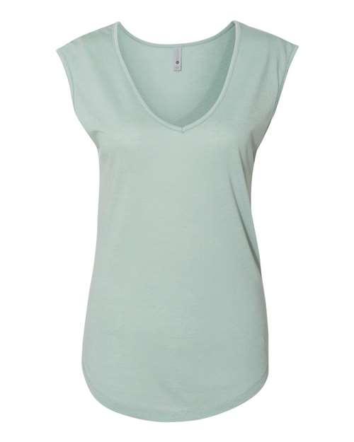 5040 Women's Festival Sleeveless Deep V-Neck T-Shirt