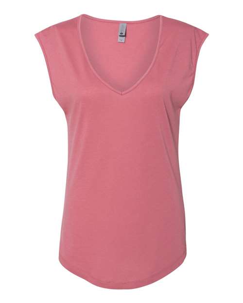5040 Women's Festival Sleeveless Deep V-Neck T-Shirt