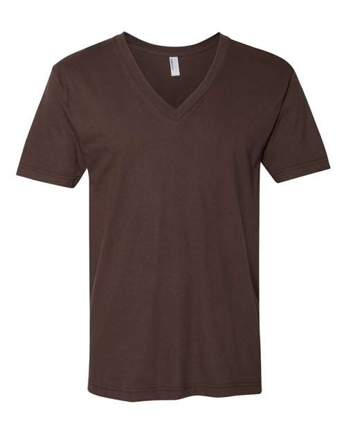 2456W Unisex Fine Jersey V-Neck Tee