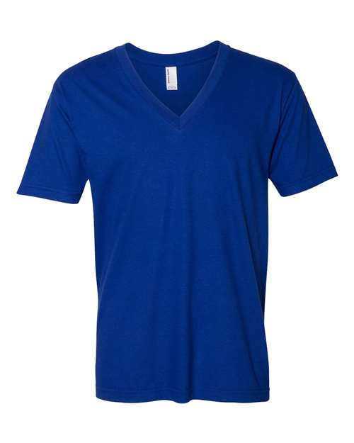 2456W Unisex Fine Jersey V-Neck Tee