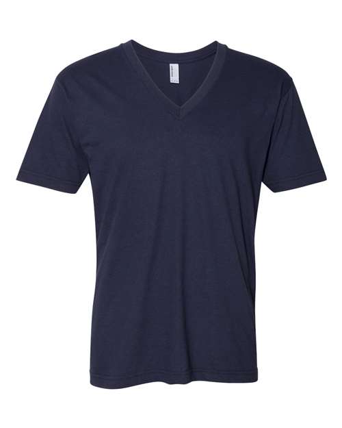 2456W Unisex Fine Jersey V-Neck Tee