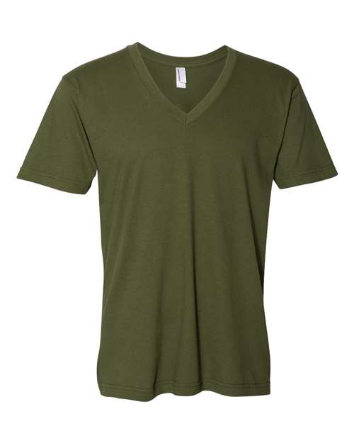 2456W Unisex Fine Jersey V-Neck Tee