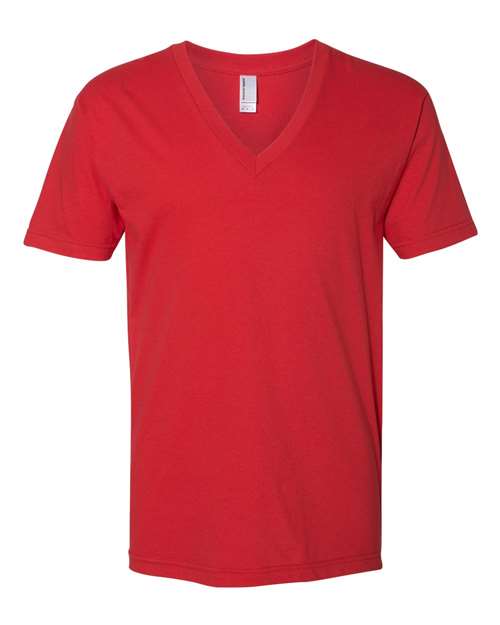 2456W Unisex Fine Jersey V-Neck Tee