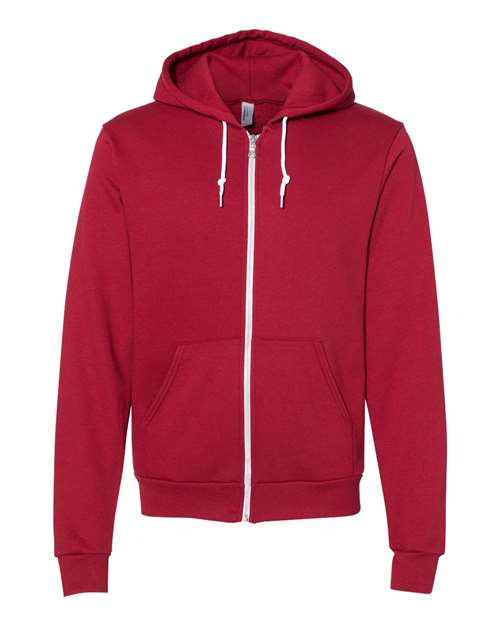 F497 Unisex Flex Fleece Full-Zip Hoodie Sweatshirt