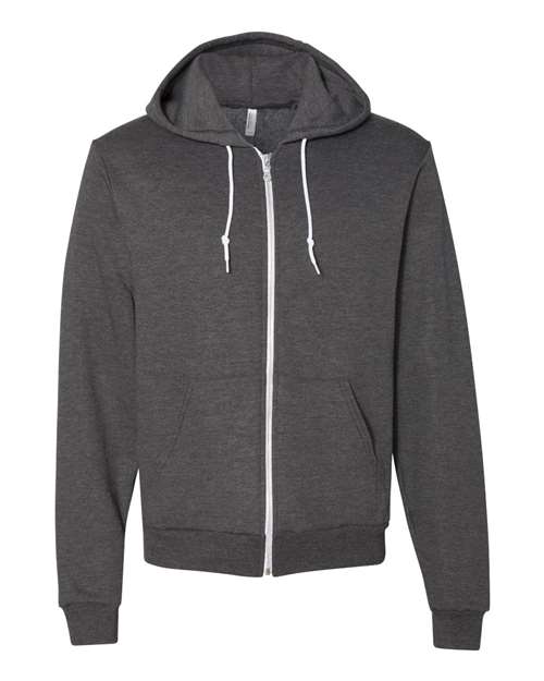 F497 Unisex Flex Fleece Full-Zip Hoodie Sweatshirt