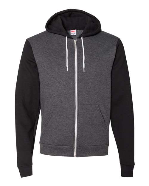 F497 Unisex Flex Fleece Full-Zip Hoodie Sweatshirt