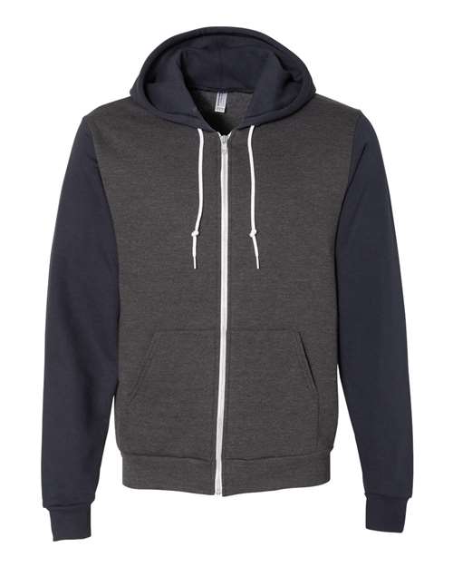 F497 Unisex Flex Fleece Full-Zip Hoodie Sweatshirt
