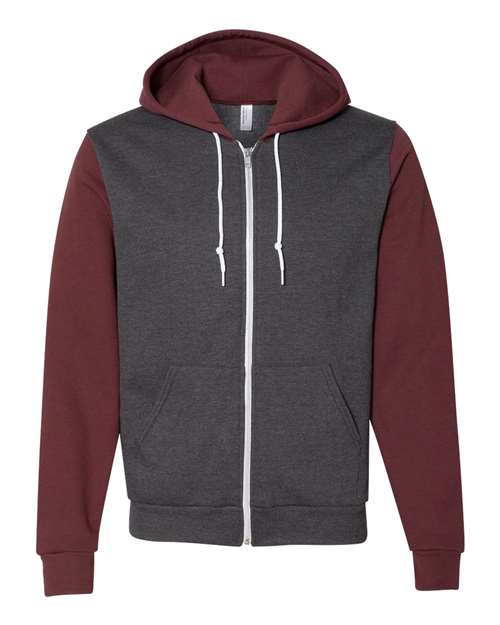 F497 Unisex Flex Fleece Full-Zip Hoodie Sweatshirt