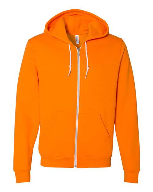 F497 Unisex Flex Fleece Full-Zip Hoodie Sweatshirt