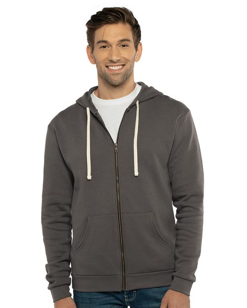 9602 Unisex Santa Barbara Full-Zip Hoodie Sweatshirt