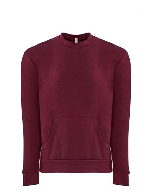 9001 Unisex Santa Barbara Pocket Crewneck Sweatshirt