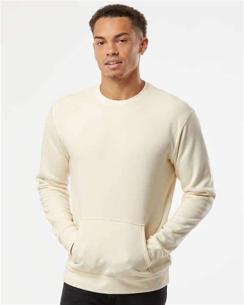 9001 Unisex Santa Barbara Pocket Crewneck Sweatshirt