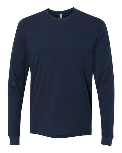 6411 Unisex Sueded Long Sleeve T-Shirt