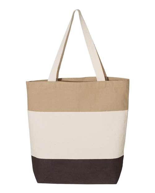 Q125900 11L Tri-Color Tote