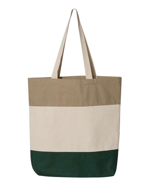 Q125900 11L Tri-Color Tote