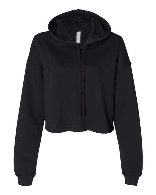 7502 Women's Crop Fleece Hoodie Sweatshirt