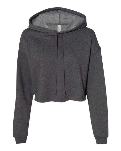 7502 Women's Crop Fleece Hoodie Sweatshirt